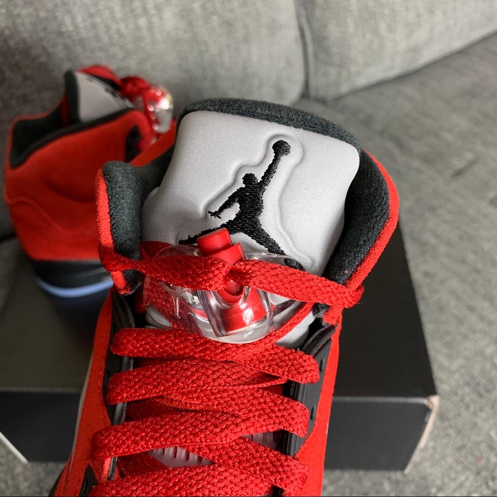 Air Jordan 5 Retro Raging Bull Red "Alternative" - Picture 9 of 12
